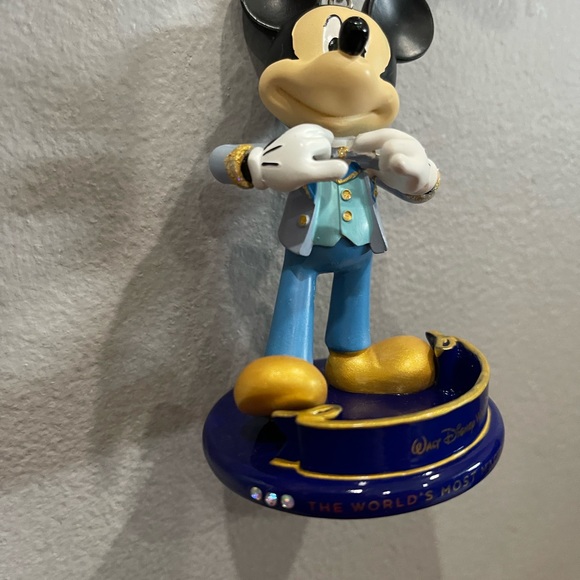 Walt Disney World 50th anniversary Mickey Mouse ornament! - Picture 6 of 7